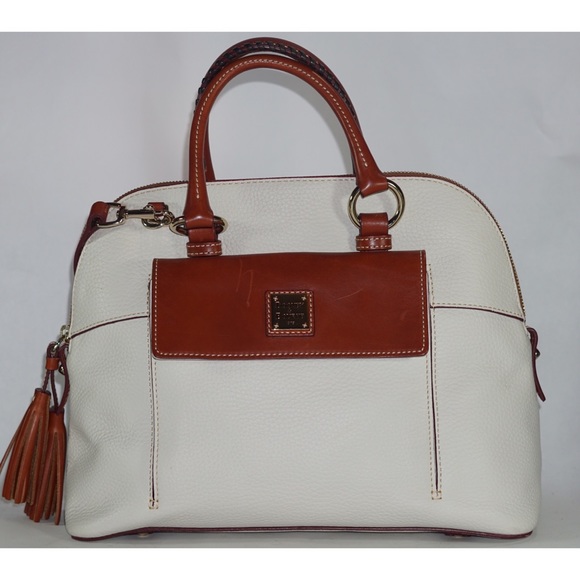 Dooney & Bourke Handbags - Dooney & Bourke  Denison Zip Zip Satchel Leather